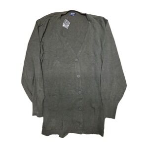 Splendid Women's Cardigan Button Up Green XXL